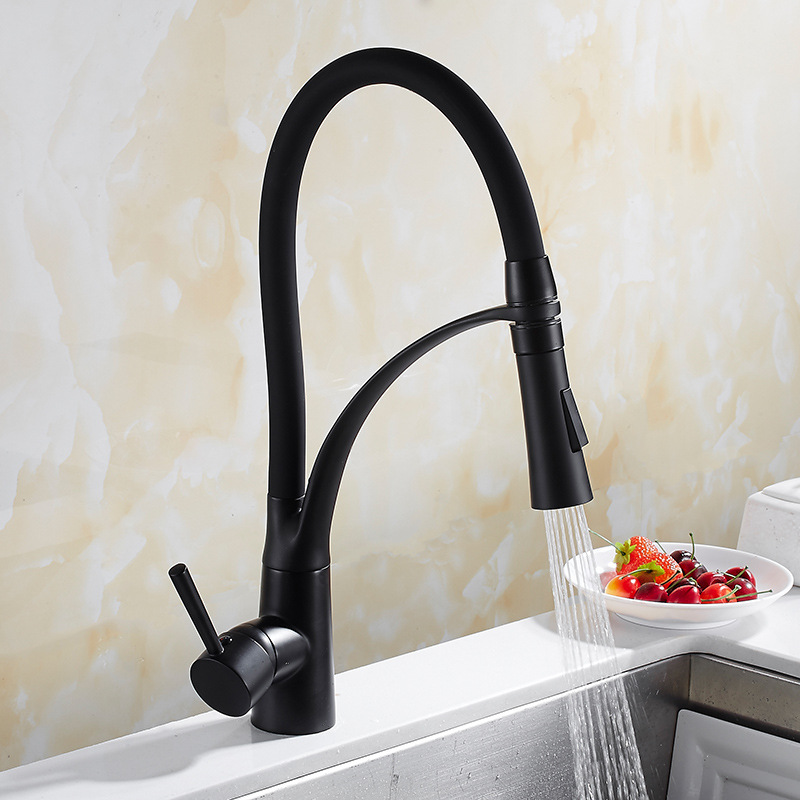 Pull Down Kitchen Faucet Solid - đánh giá và giá Commercial Kitchen Mixer Tap