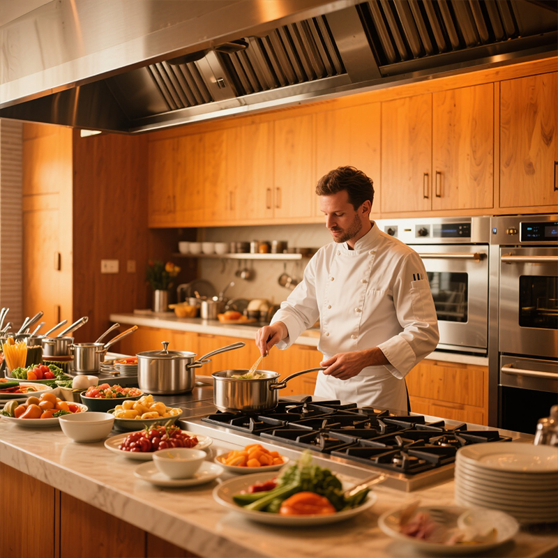 Automatic Commercial Kitchen E - đánh giá và giá Commercial Kitchen Projects