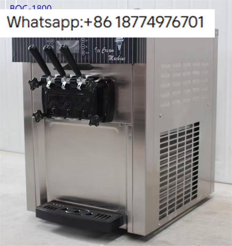 Ice Cream Maker 20-28L/h 3 Fla - đánh giá và giá Soft Serve Ice Cream Machine